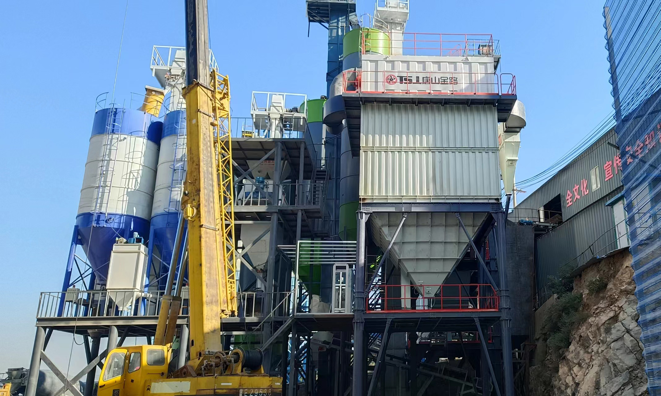 助力資源再生，制砂樓實現建筑垃圾再利用