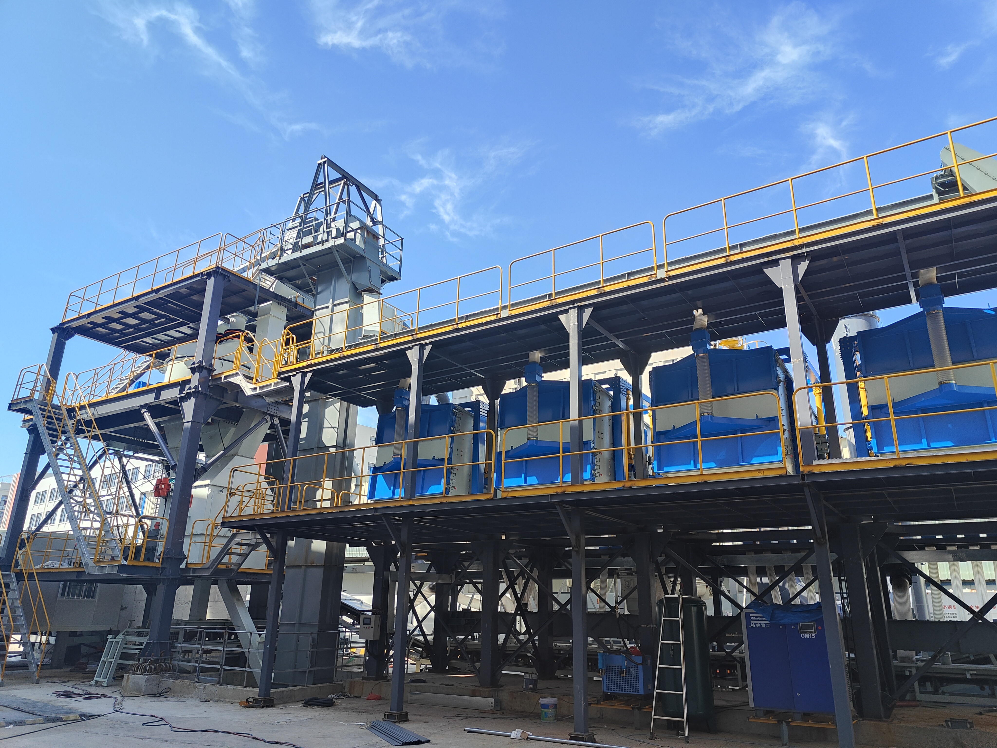 鋼渣變廢為寶：特種砂漿制砂樓開啟資源循環新篇章